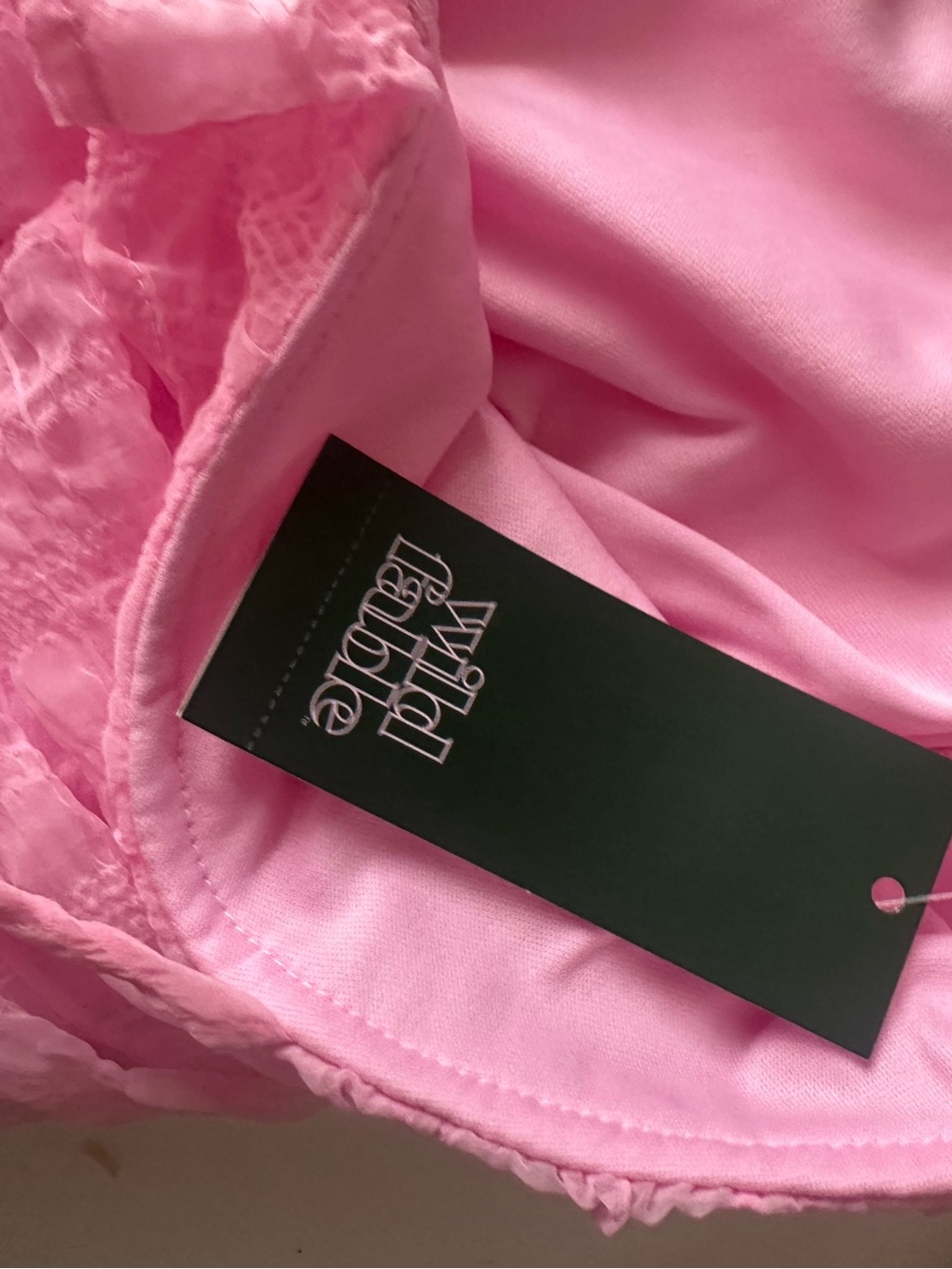 NWT Pink Ruffle Dress - Picture 5 of 5